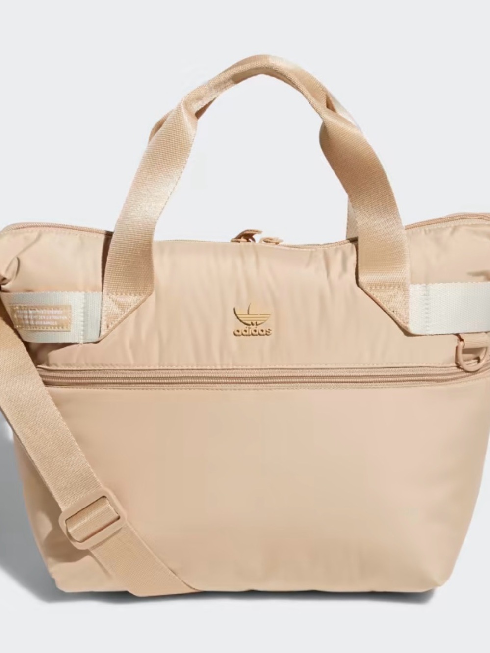 ADIDAS PUFFER SHOPPER TOTE BAG